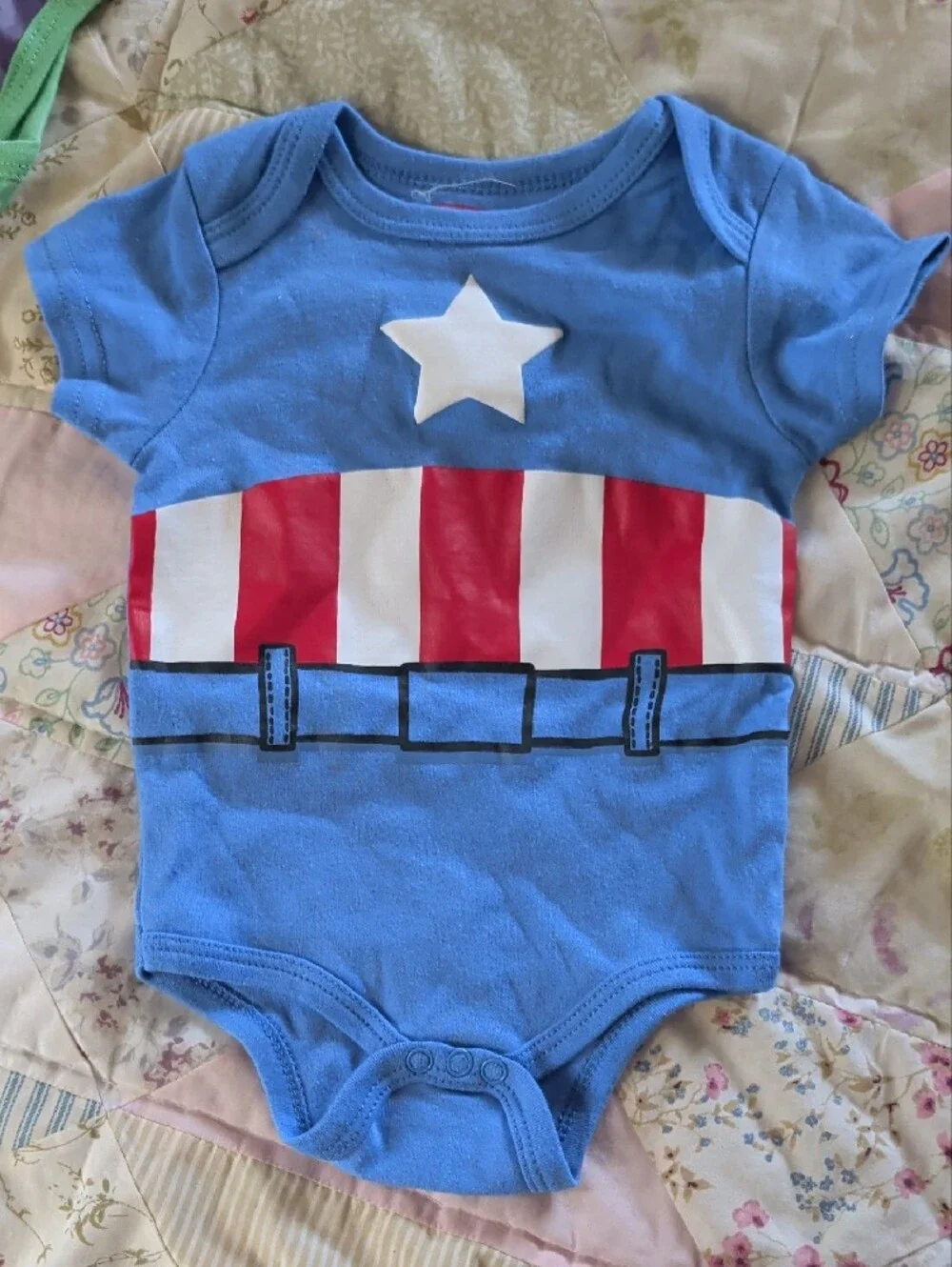 Disney Superhero Bodysuit Pack in Blue, Red, Green, Gray